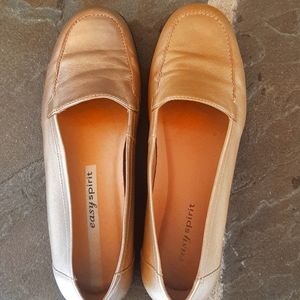 Easy Spirit Gold Flats